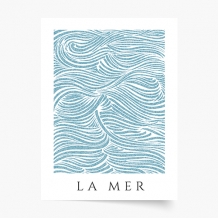 Plakat, La Mer, 20x30