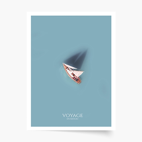 Plakat, Voyage, 20x30 cm