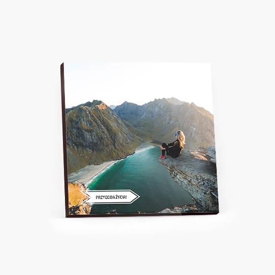 Obraz, Przygoda życia, 70X70 cm