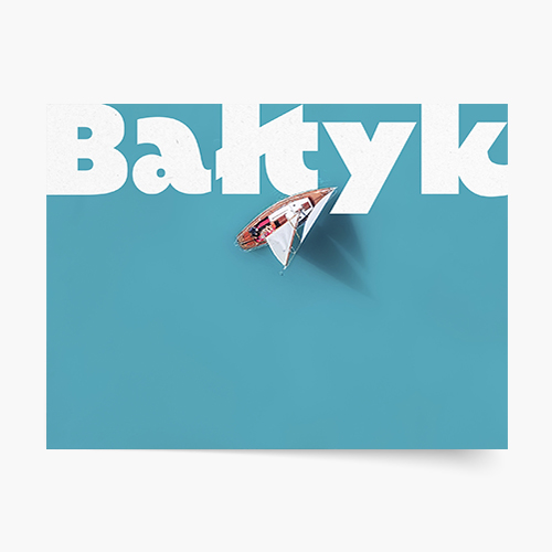 Plakat, Bałtyk, 30x20