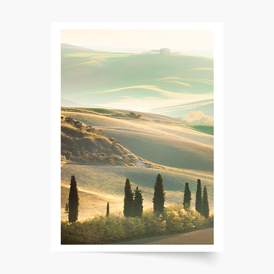 Plakat, Toskania, 20x30 cm