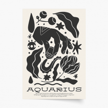 Plakat, Aquarius, 20x30