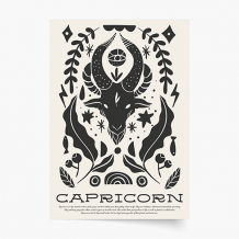 Plakat, Capricorn, 20x30