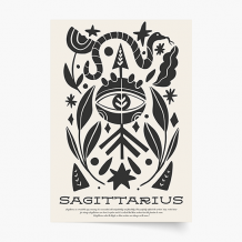 Plakat, Sagittarius, 20x30