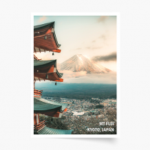 Plakat, Japan: MT Fuji, Kyoto, 20x30