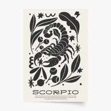 Plakat, Scorpio, 20x30