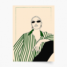 Plakat, Woman - Fashion II, 20x30 cm