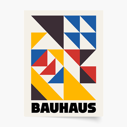 Plakat, Bauhaus II, 20x30 cm