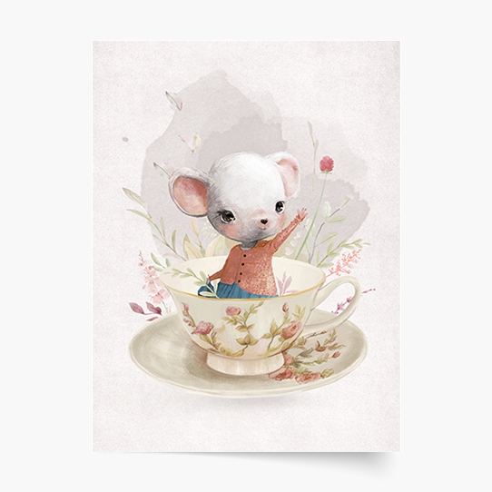 Plakat, Kolekcja Myszki - Mysz, 30x40 cm