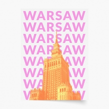 Plakat, City: Warsaw, 20x30