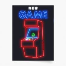 Plakat, Gaming: New Game, 20x30