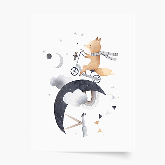 Plakat, Noc: Lis, 20x30