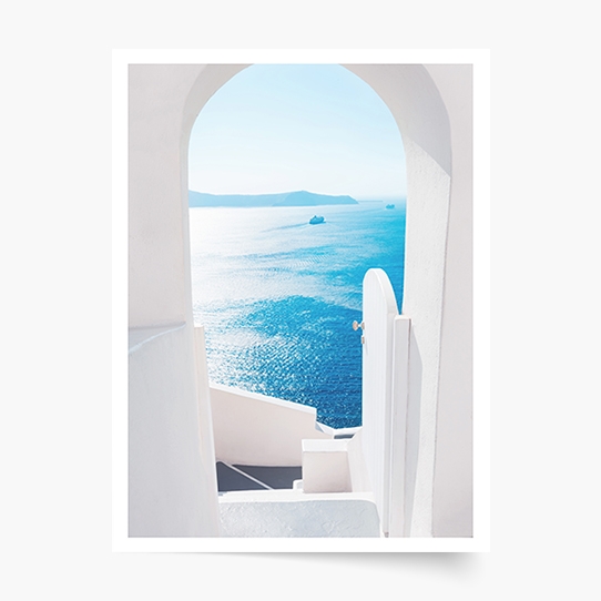 Plakat, Morze: Grecja 2, 20x30 cm