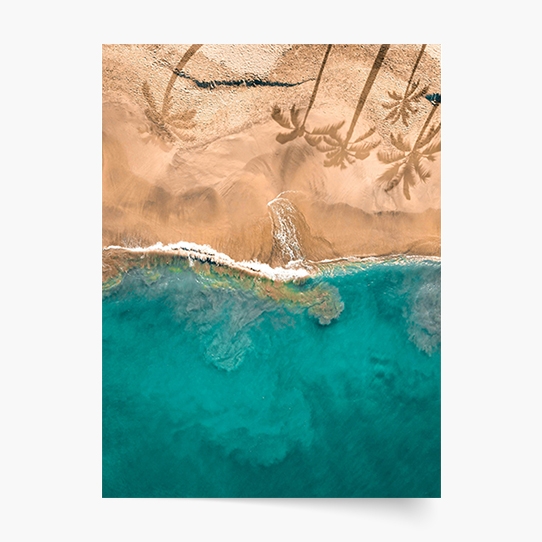 Plakat, Morze: Plaża 1, 20x30 cm