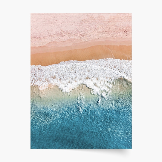 Plakat, Morze: Plaża 2, 20x30 cm
