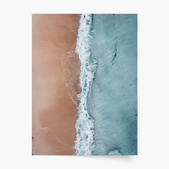 Plakat, Morze: Plaża 3, 20x30 cm