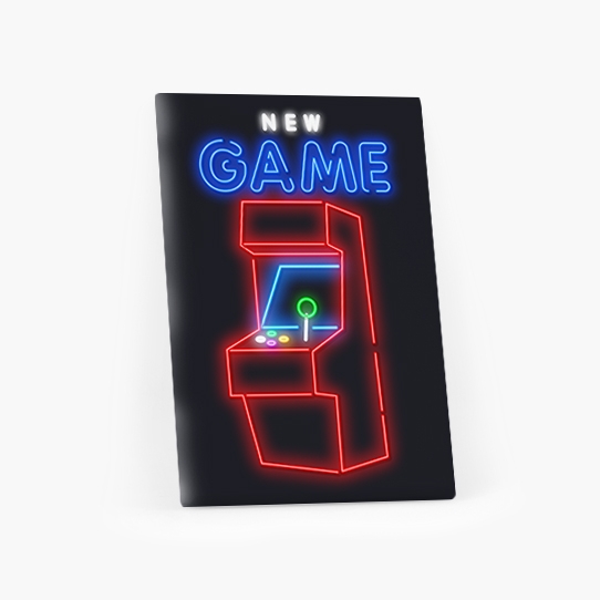 Obraz, Gaming: New game, 20x30 cm