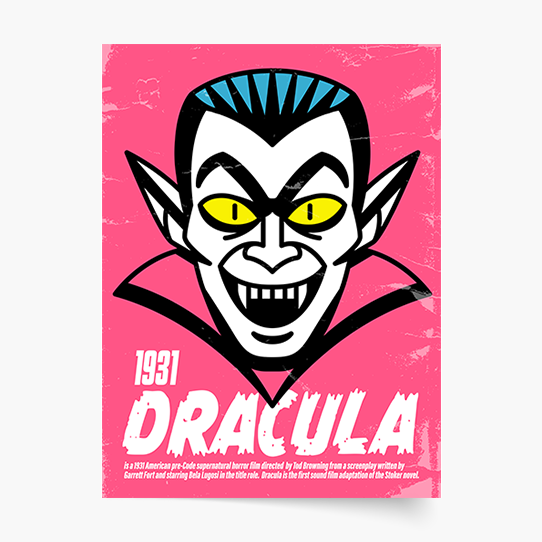 Plakat, Horror: Dracula, 20x30