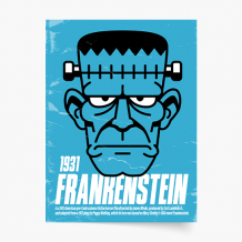 Plakat, Horror: Frankenstein, 20x30