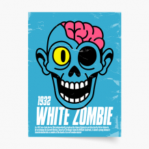 Plakat, Horror: White Zombie, 20x30