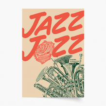 Plakat, Muzyka Jazz, 20x30