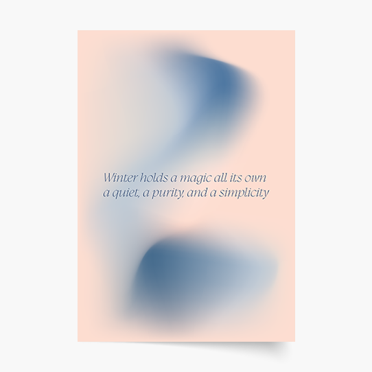 Plakat, Zima: Magic, 20x30 cm