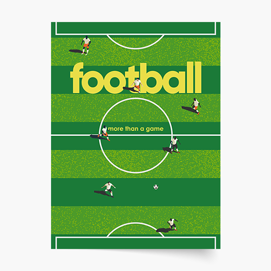 Plakat, Piłka nożna: Game, 20x30