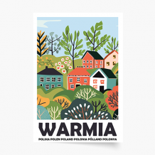 Plakat, Regiony: Warmia, 20x30