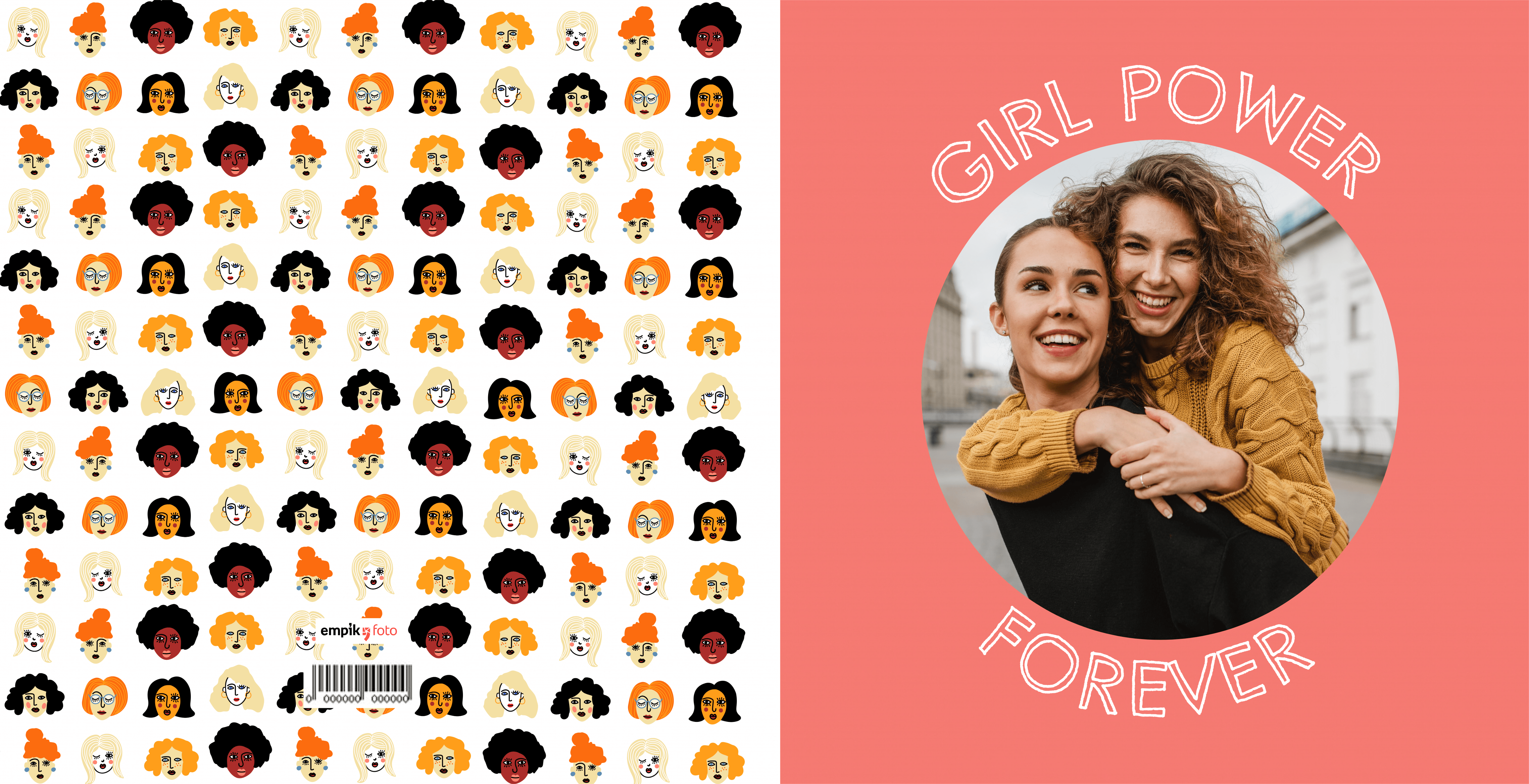 Kolekcja Girls Gang fotoksiążka, 20x20 cm