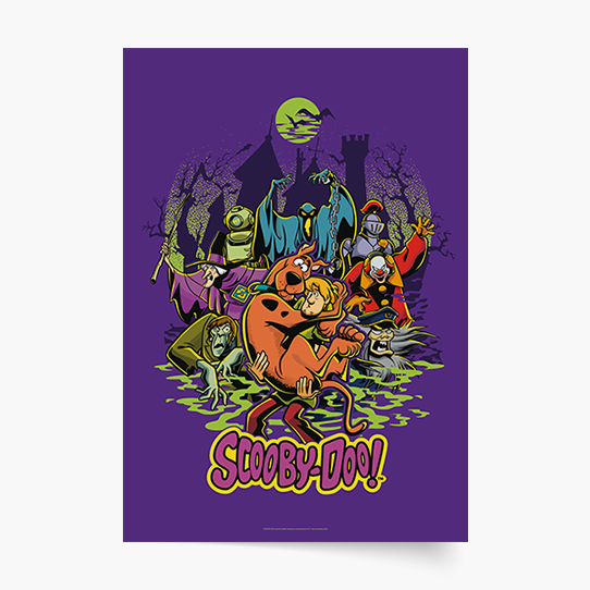 Plakat, Scooby Doo: Monsters, 20x30