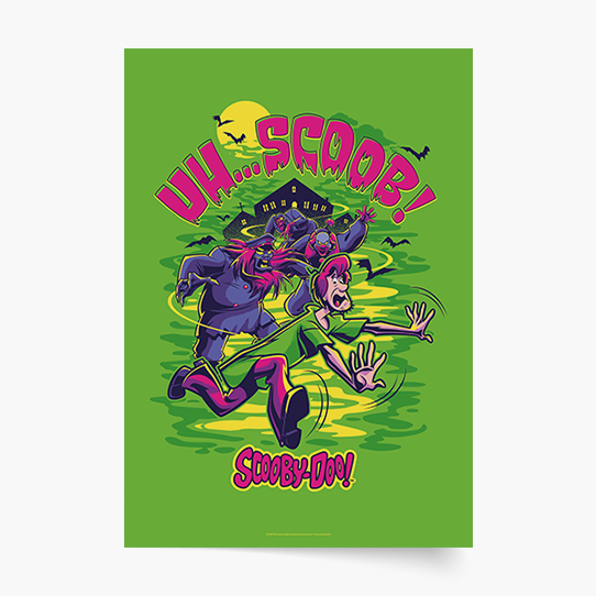 Plakat, Scooby Doo: Kudłaty, 20x30 cm