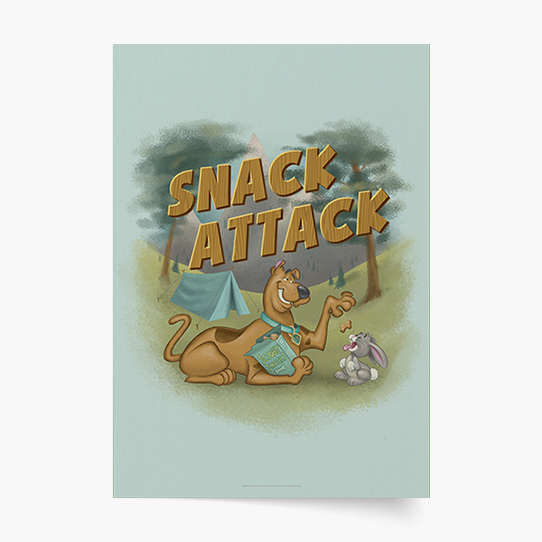 Plakat, Scooby Doo: Snack Attack, 20x30