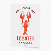 Plakat, Friends: Lobster, 20x30