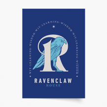 Plakat, Harry Potter Domy: Ravenclaw, 20x30