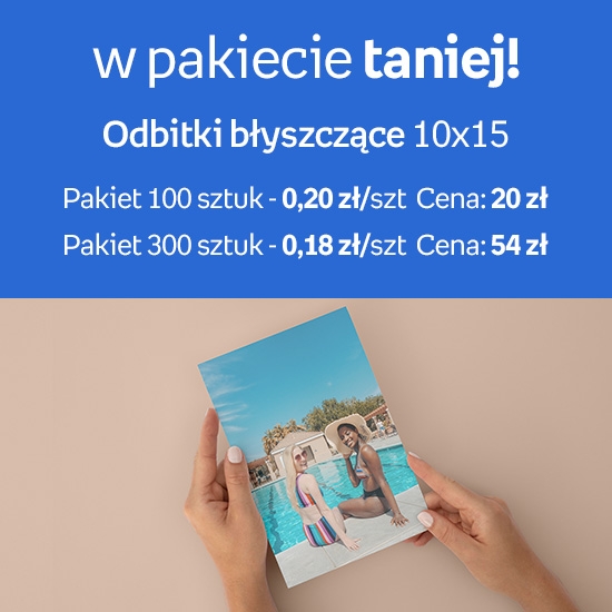 Odbitka 10x15 papier błyszczący