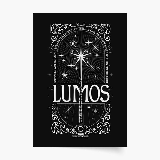 Plakat, Harry Potter: Lumos, 30x40