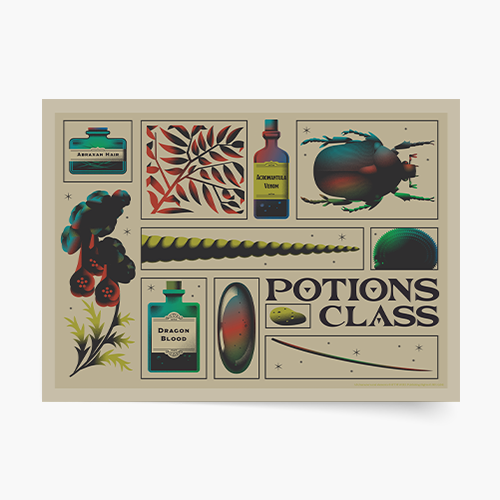 Plakat, Harry Potter: Potions, 30x20