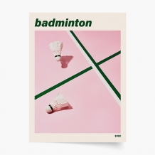 Plakat, Sport: Badminton II, 20x30