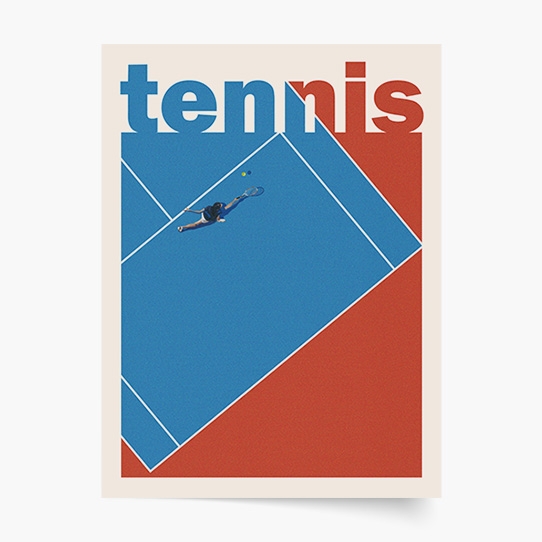 Plakat, Sport: Tennis, 20x30