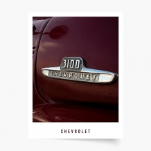 Plakat, Samochody: Chevrolet, 20x30 cm