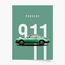 Plakat, Samochody: Porsche 2, 20x30