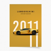 Plakat, Samochody: Lamborghini 2, 20x30