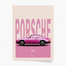 Plakat, Samochody: Porsche 5, 20x30