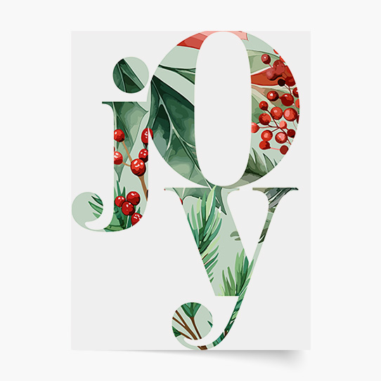 Plakat, Święta: Joy 2, 50x70