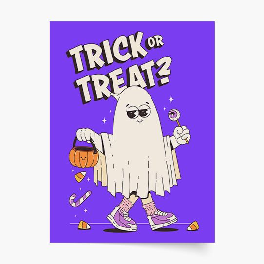 Plakat, Halloween: Ghost, 20x30