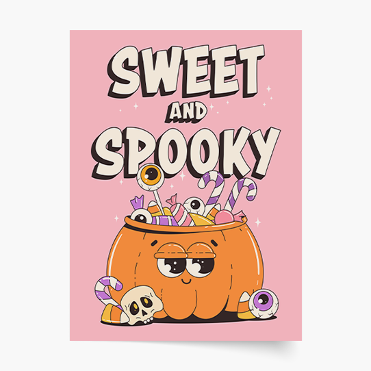 Plakat, Halloween: Pumpkin, 20x30