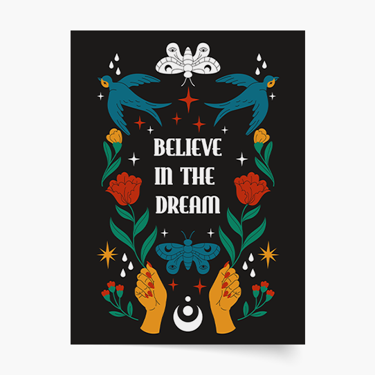 Plakat, Tarot: Believe, 20x30