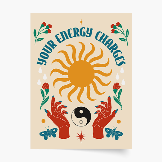 Plakat, Tarot: Energy, 20x30