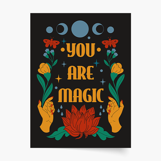 Plakat, Tarot: You Are Magic, 20x30