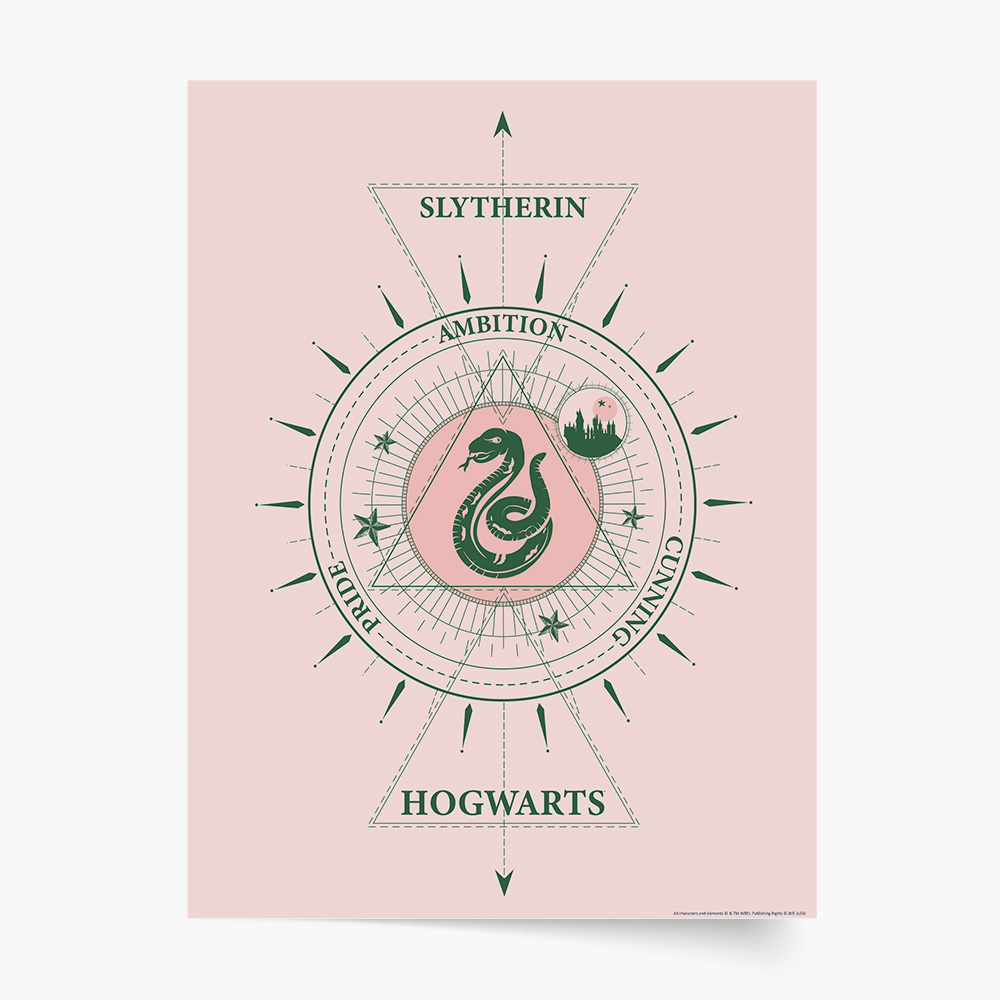 Plakat, Harry Potter: Slytherin, 20x30